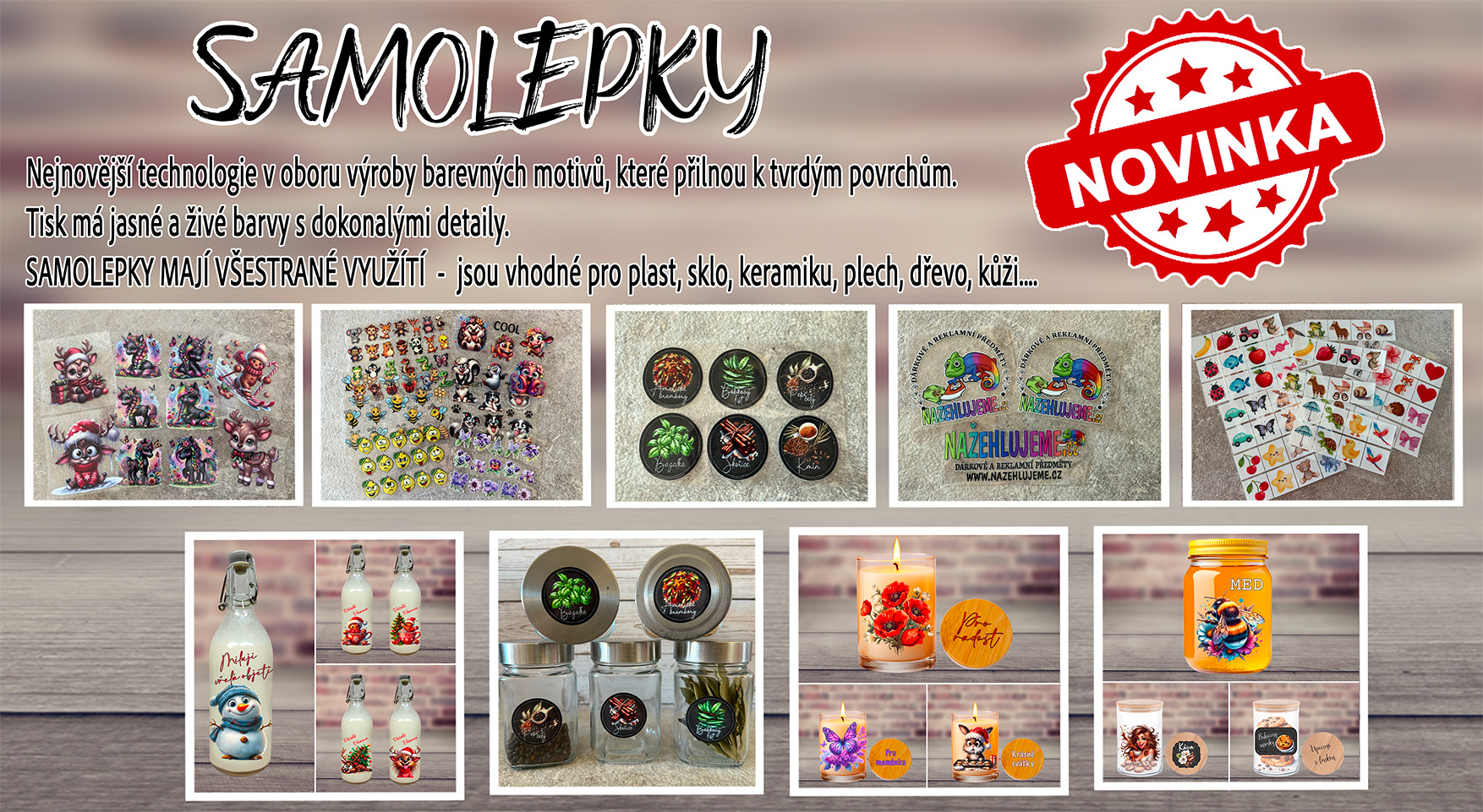 Samolepky