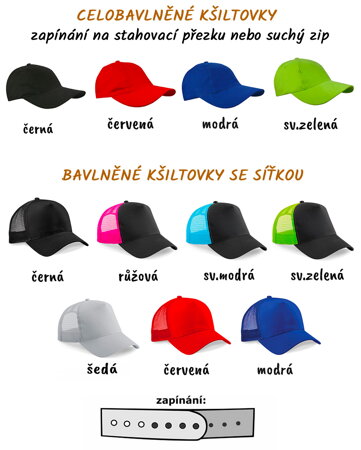 TYPY KŠILTOVEK