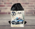 Dětský stahovací batoh Policie