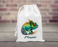 Bavlněný pytlík stahovací Chameleon