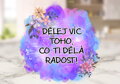 Plecháček Dělej víc toho