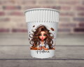 HOT CUP kelímek Žena s kávou