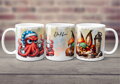 Celopotisk hrnek Coffee Animals