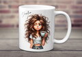 Hrnek Coffee dívka