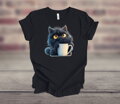 Nažehlovačka Cat coffee