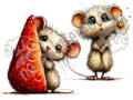 Nažehlovačka Little Mouse