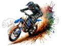 Nažehlovačka Motocros