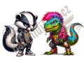 Nažehlovačka Punk/Rock Animals