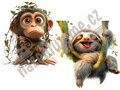 Nažehlovačka Zvířátka z Jungle