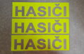 Nažehlovací nápis HASIČI v rámečku