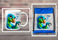 Sada 4 Crazy dino