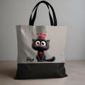 Skládací taška Černý kocourek