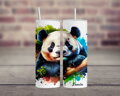 Termoska s brčkem Panda