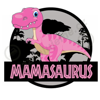 Nažehlovačka Mamasaurus