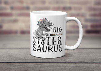 Keramický hrnek Big Sistersaurus
