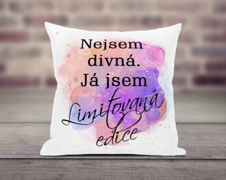 Polštář Limitovaná edice