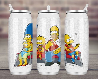Termoska Coca-Cola celopotisk Simpsons kino