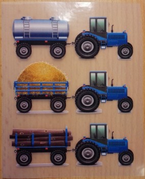 Nažehlovačky pro kluky traktory
