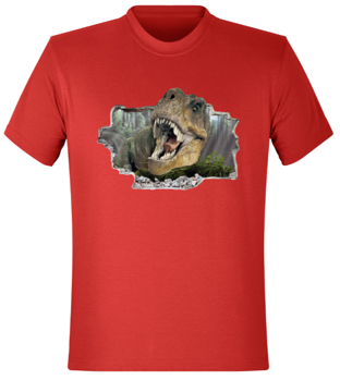 tričko Dino1 tričko s motivem 3d dinosaurus