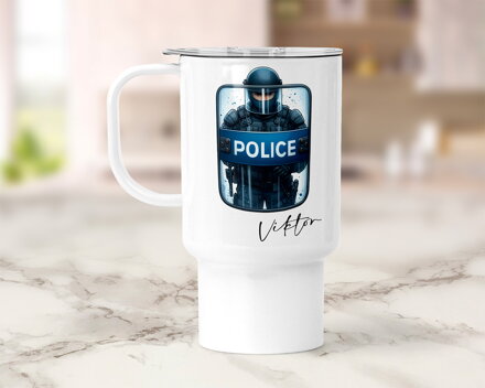 Termohrnek do auta POLICIE