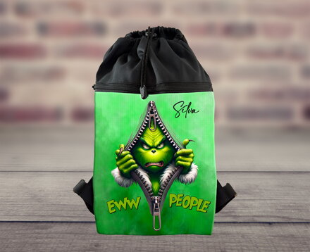 Dětský stahovací batoh Grinch