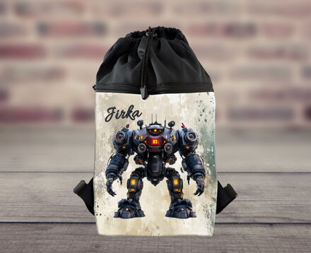 Dětský stahovací batoh Roboti
