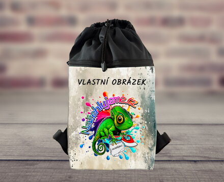 Dětský stahovací batoh VLASTNÍ OBRÁZEK