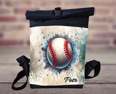 Rolovací batoh Baseball