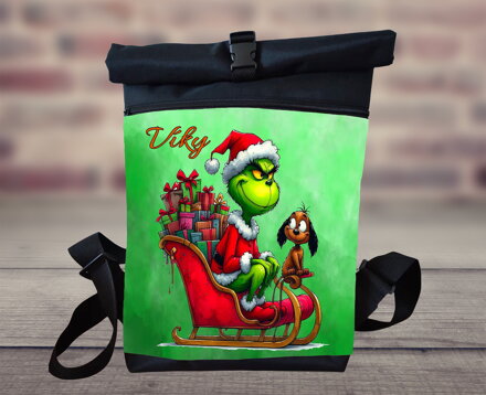 Rolovací batoh Grinch