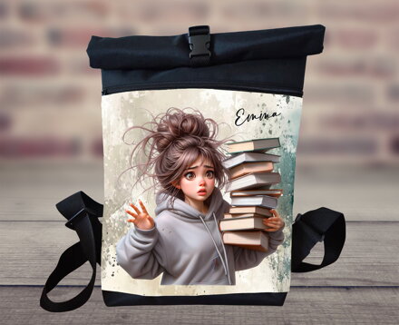 Rolovací batoh Study girl