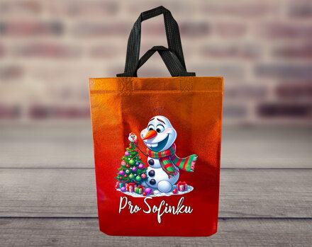 Dárková taška Sněhuláček Dárková taška Sněhuláček