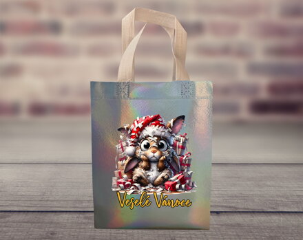 Dárková taška Vánoční Zajíc Dárková taška Vánoční Zajíc