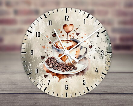 Hodiny Coffee
