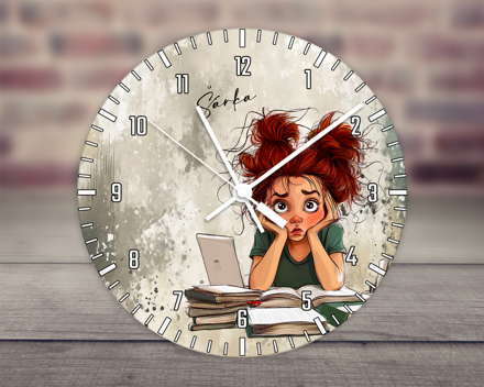 Hodiny Girl work