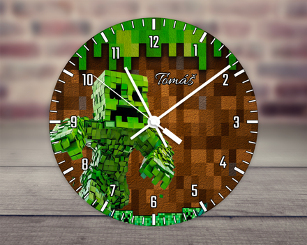 Hodiny Minecraft