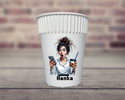HOT CUP kelímek Kancelář žena
