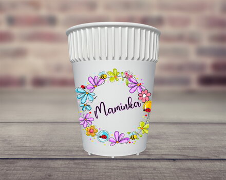 HOT CUP kelímek Květinové kolo