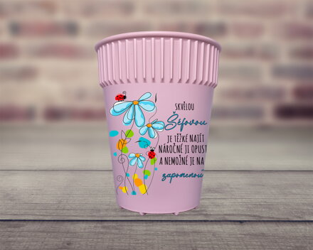 HOT CUP kelímek Skvělá šéfová