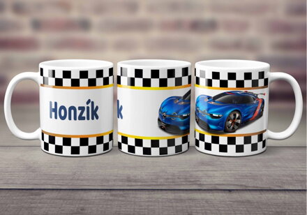 Plastový hrnek Racing závodní