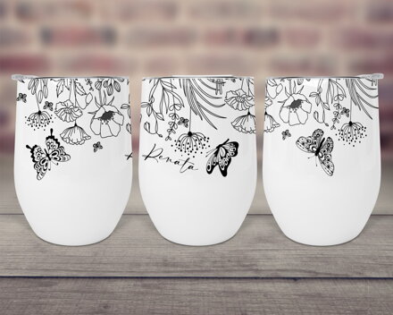 Pohárek KÁVA & VÍNO Louka