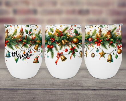 Pohárek KÁVA & VÍNO Vánoce