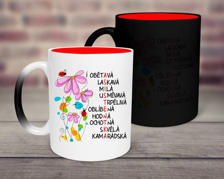 Magický hrnek Asistentka kytky