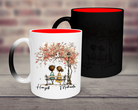 Magický hrnek Zamilovaný pár