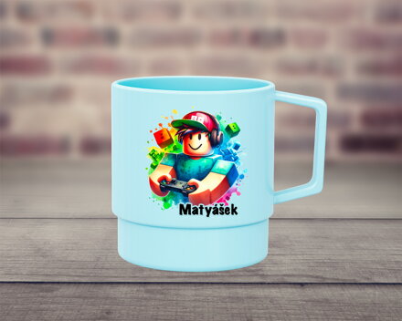 Plastový hrnek barevný Roblox