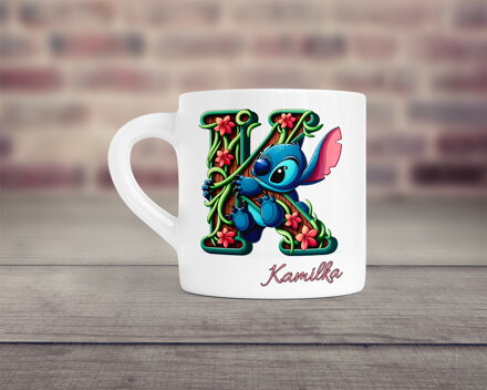 Malý hrnek Abeceda Stitch