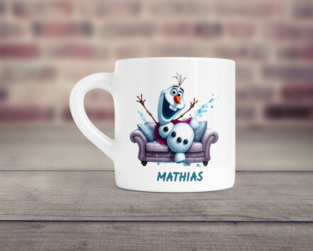 Malý hrnek Sněhuláček