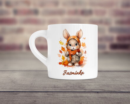 Malý hrnek Podzimní zvířátka