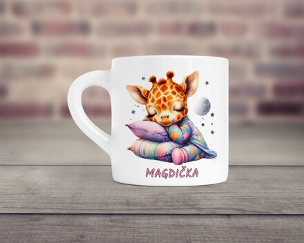 Malý hrnek Spící zvířátka