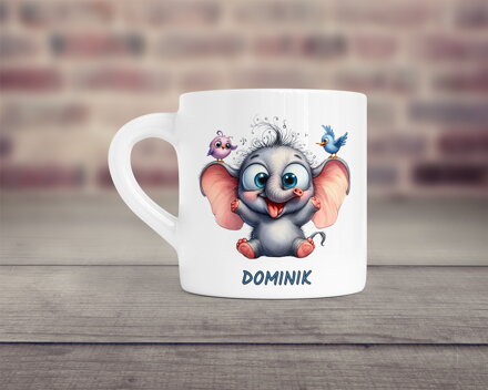 Malý hrnek Sloníci