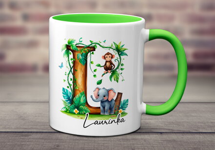 Hrnek Abeceda Safari